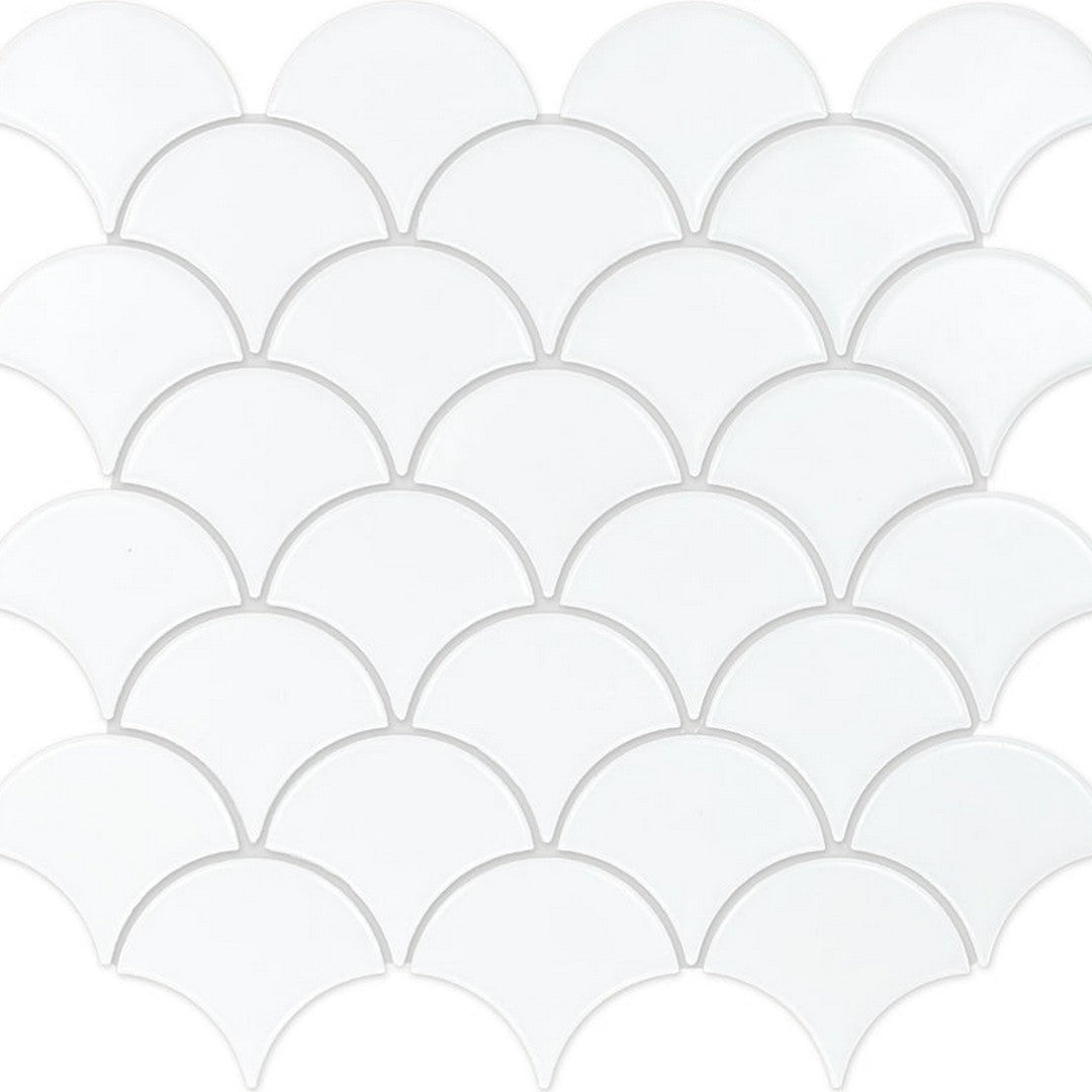 Emser Impact 11" x 12" Matte Fan Porcelain Mosaic
