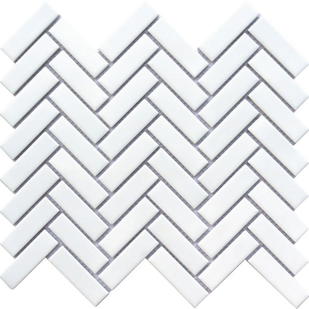 Emser Impact 11" x 12" Matte Herringbone Porcelain Mosaic