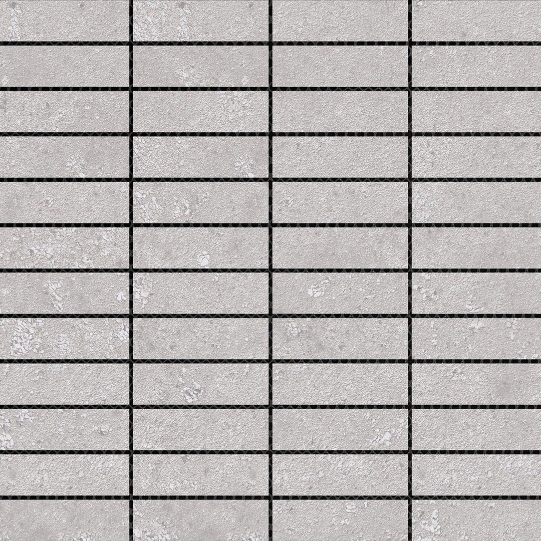 Emser Erosion 12" x 12" Matte Porcelain Mosaic