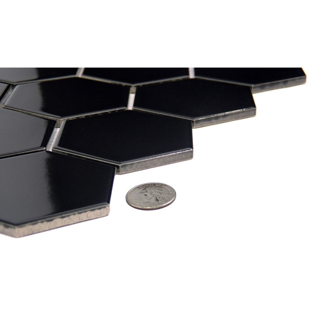Emser-Catch-10-x-12-Pressed-Glossy-3-Hexagon-Porcelain-Mosaic-Black