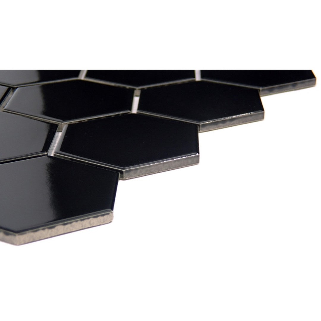 Emser-Catch-10-x-12-Pressed-Glossy-3-Hexagon-Porcelain-Mosaic-Black