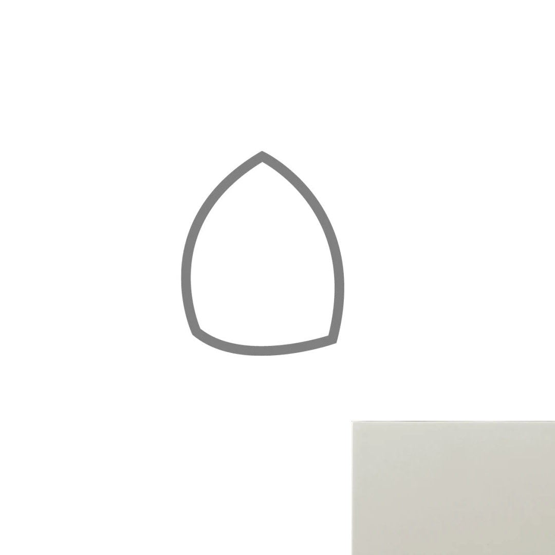 Emser Catch 1" x 1" Matte Ceramic Beak Trim