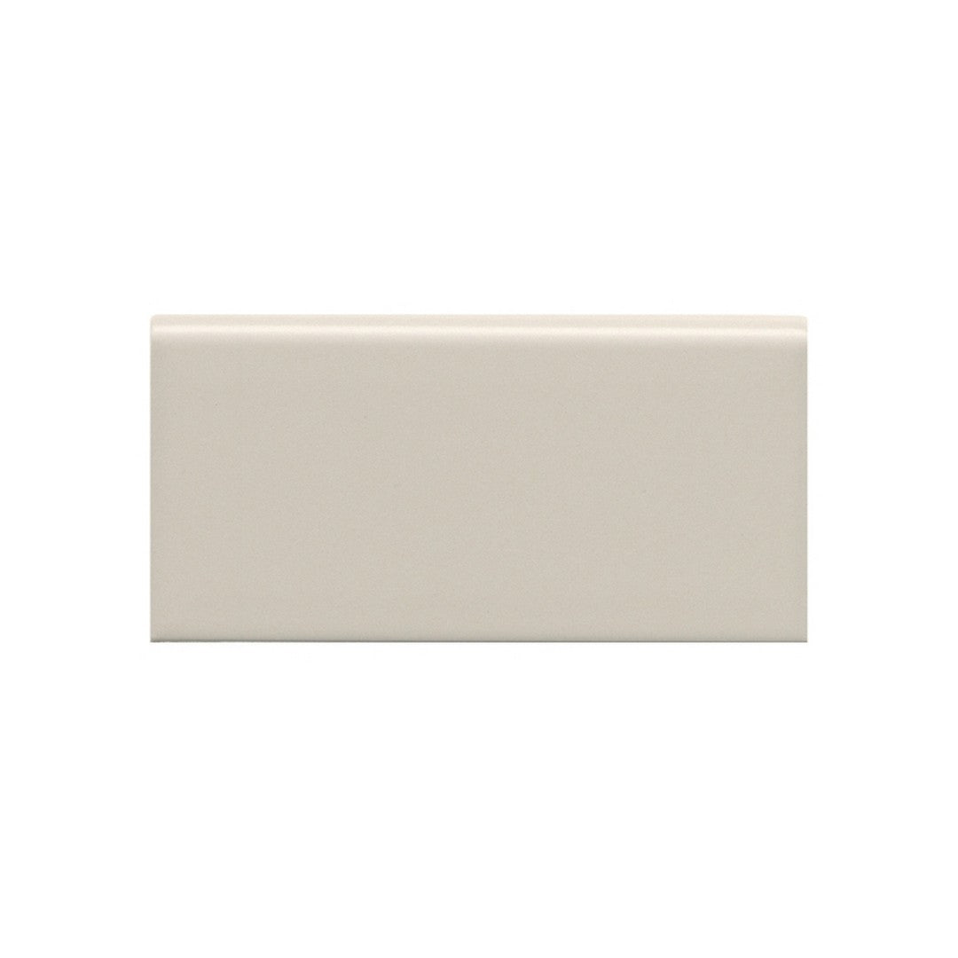 Emser Catch 3" x 6" Pressed Matte Ceramic Wall Bullnose