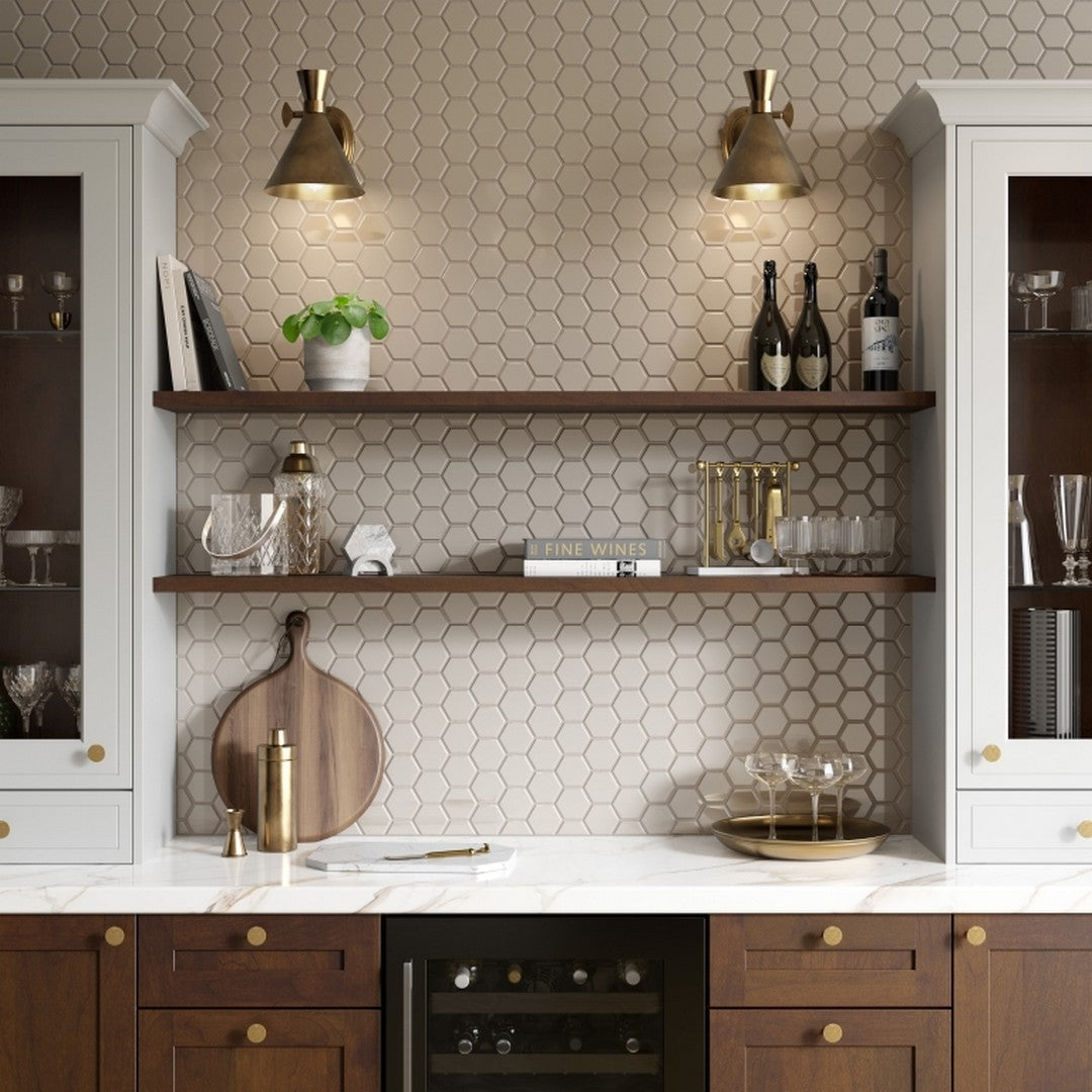 Emser-Catch-10-x-12-Pressed-Glossy-3-Hexagon-Porcelain-Mosaic-Fawn
