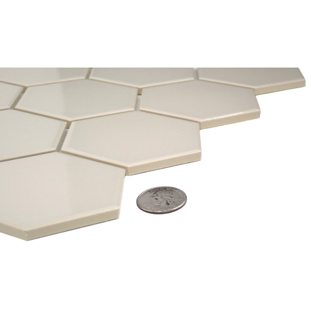 Emser-Catch-10-x-12-Pressed-Glossy-3-Hexagon-Porcelain-Mosaic-Fawn