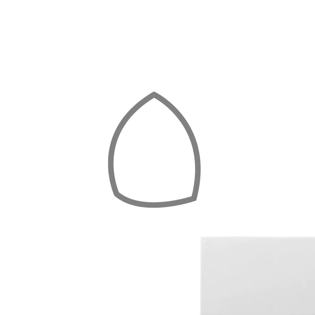 Emser Catch 1" x 1" Matte Ceramic Beak Trim