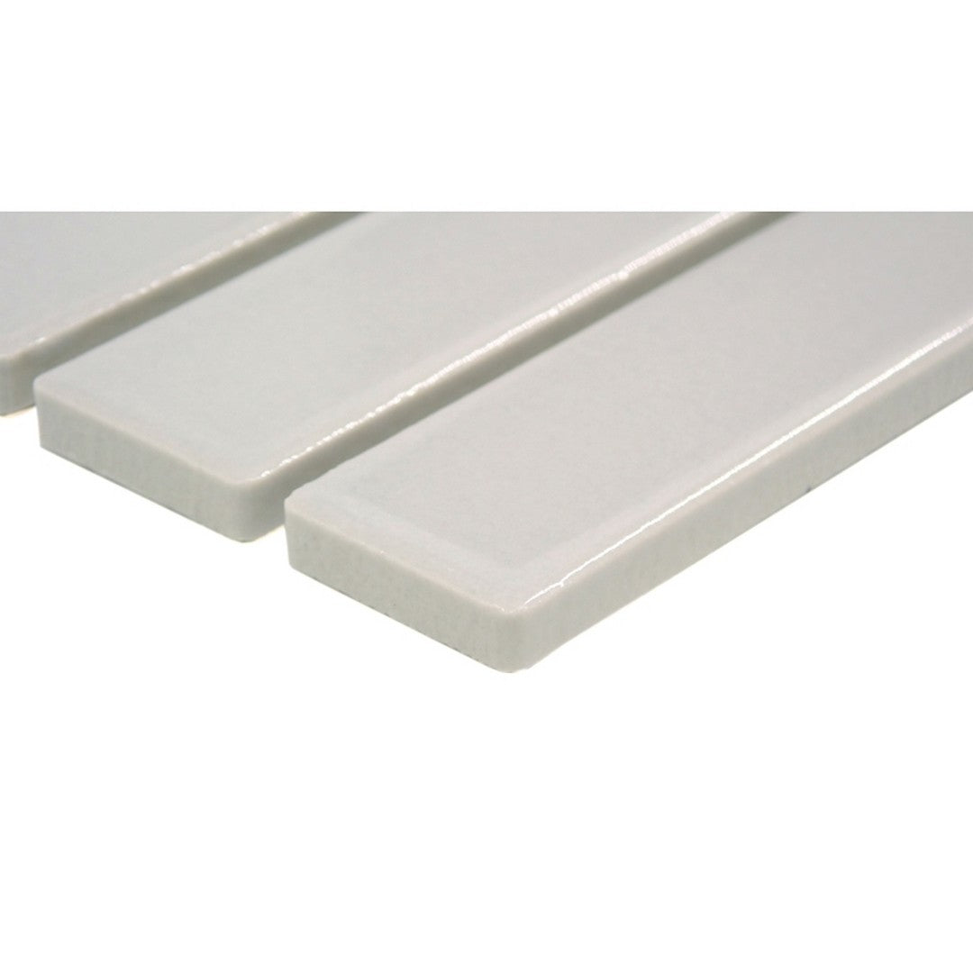 Emser-Catch-11-x-12-Pressed-Glossy-1x3-Stacked-Porcelain-Mosaic-Gray
