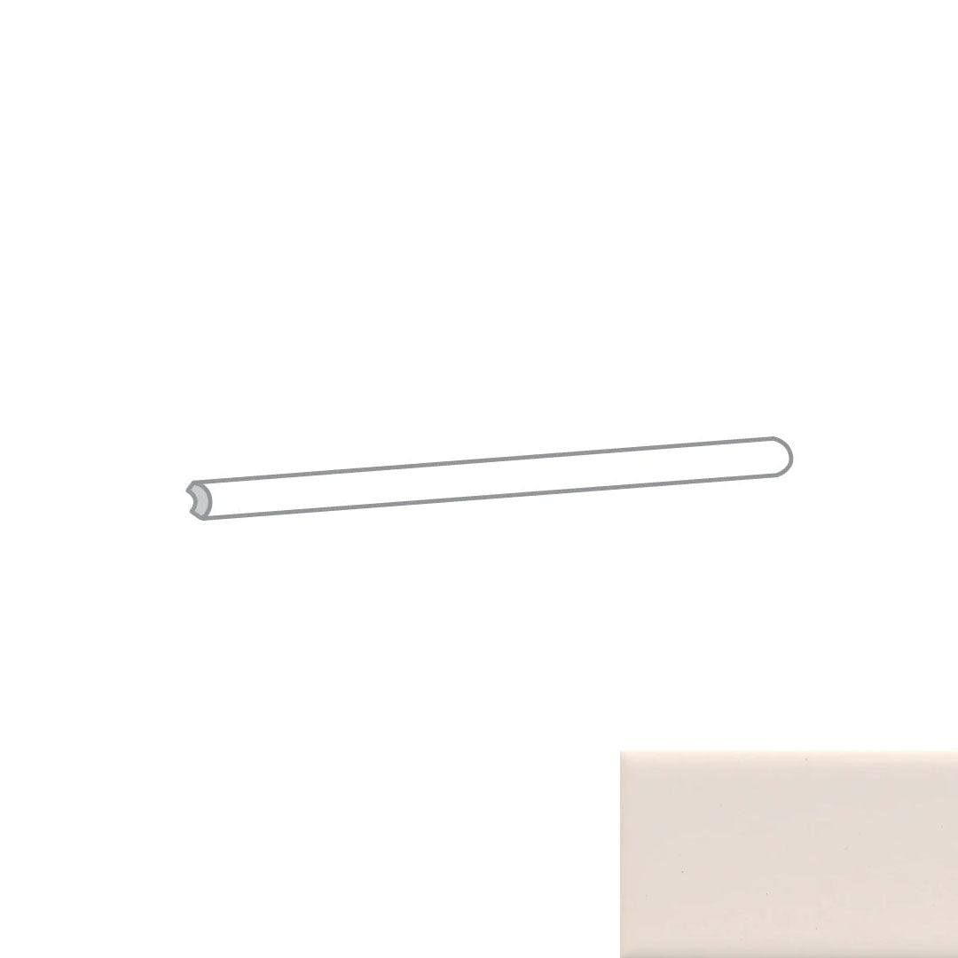 Emser Catch 0.5" x 8" Matte Ceramic Jolly Liner Trim