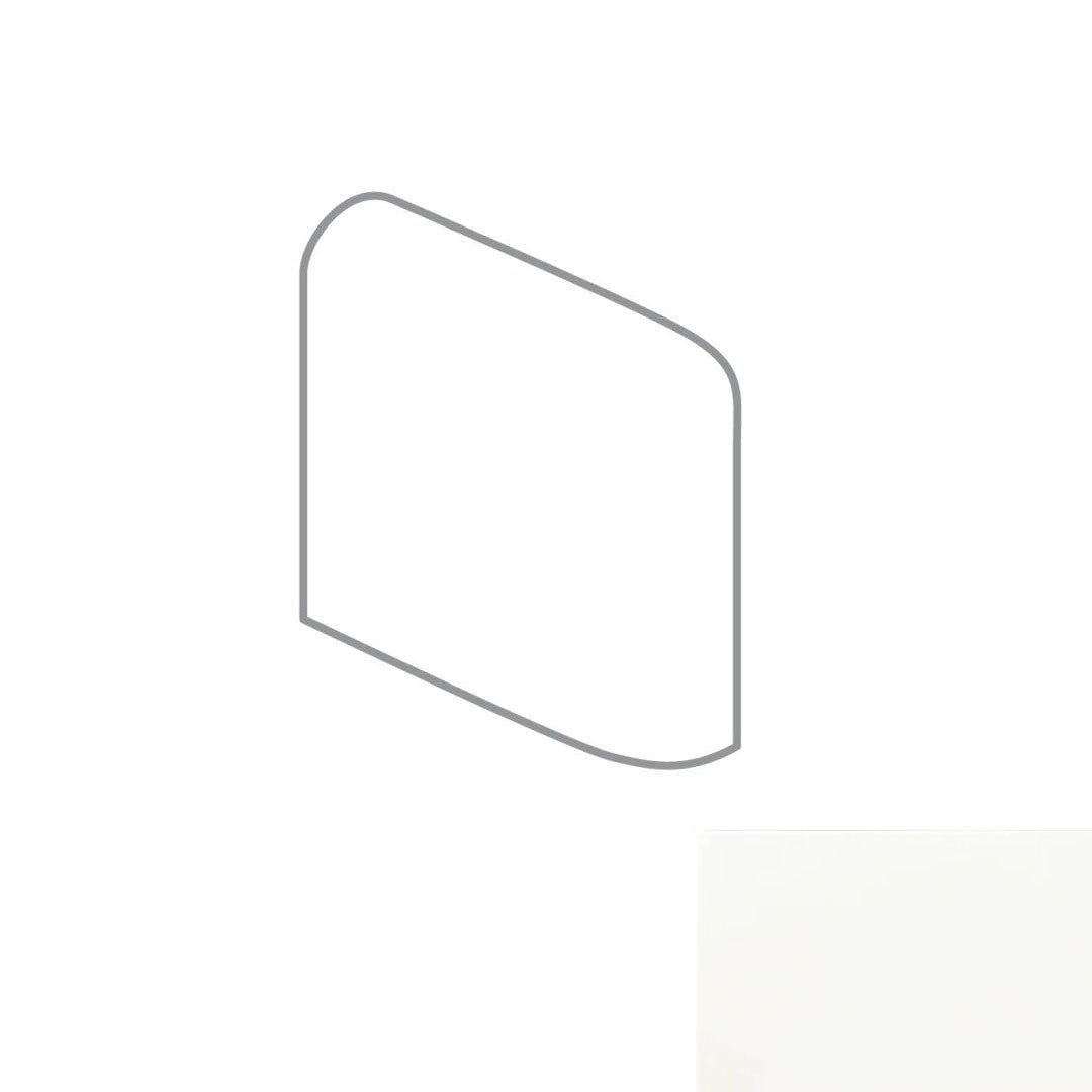 Emser Catch 3" x 3" Matte Ceramic Bullnose Corner