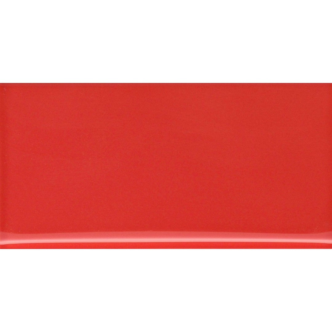 Emser Catch 3" x 6" Pressed Glossy Ceramic Wall Bullnose