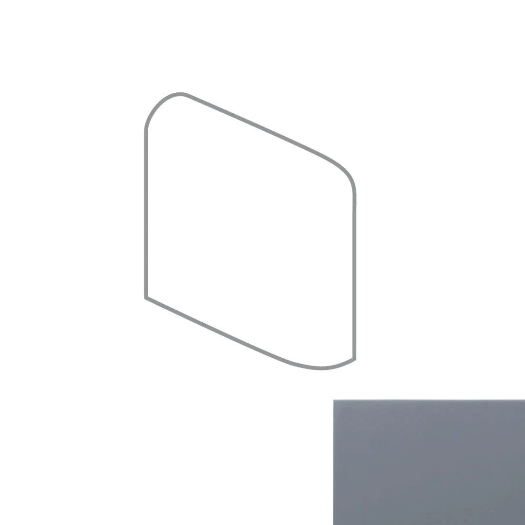 Emser Catch 3" x 3" Matte Ceramic Bullnose Corner