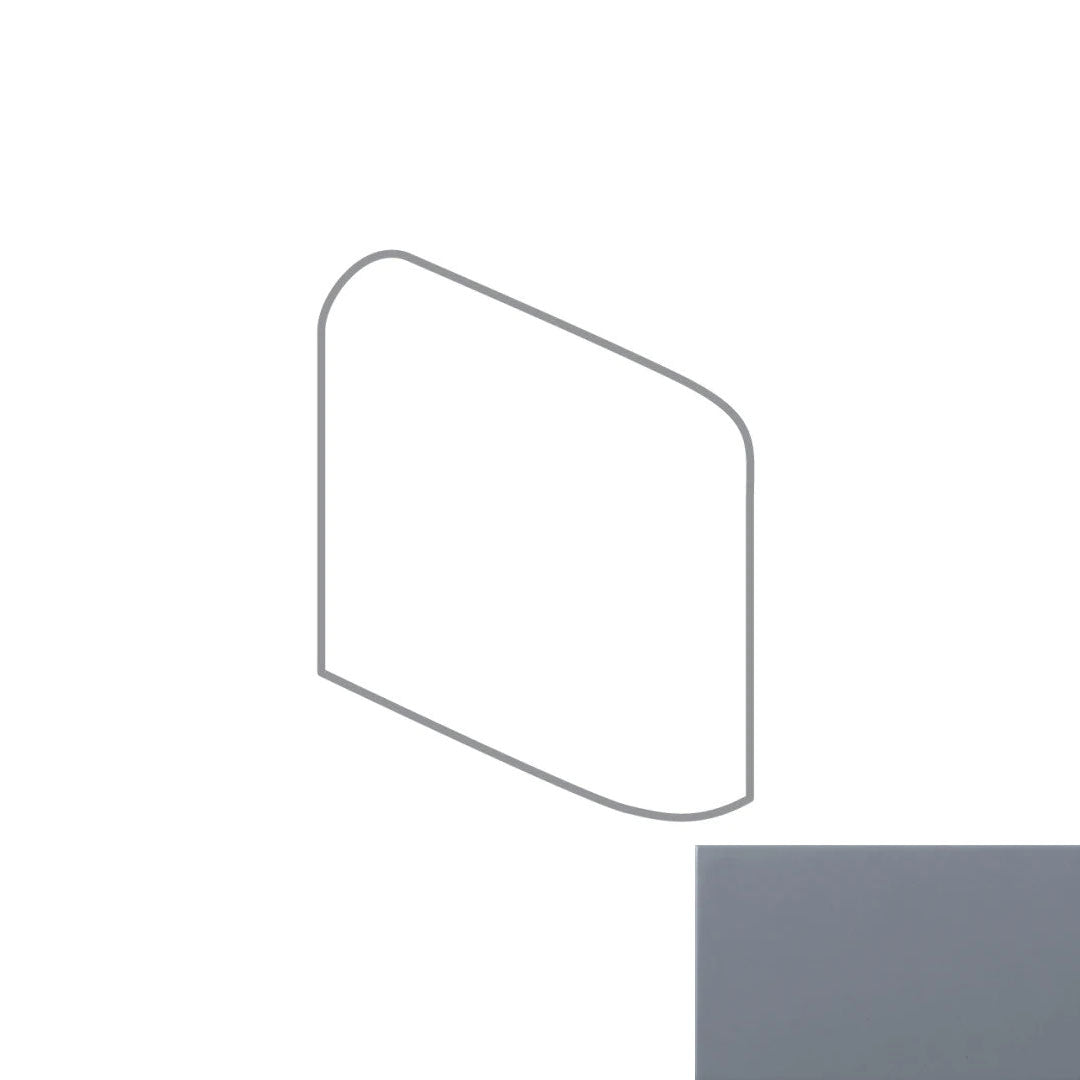 Emser Catch 3" x 3" Glossy Ceramic Bullnose Corner