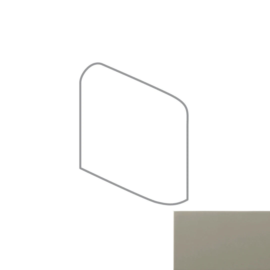 Emser Catch 3" x 3" Glossy Ceramic Bullnose Corner