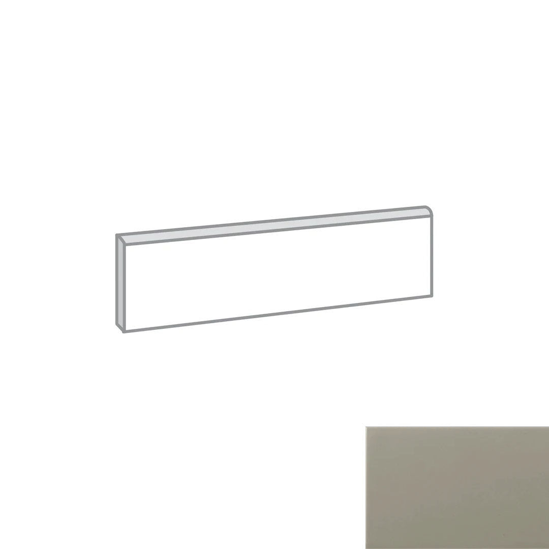 Emser Catch 3" x 12" Pressed Glossy Ceramic Bullnose