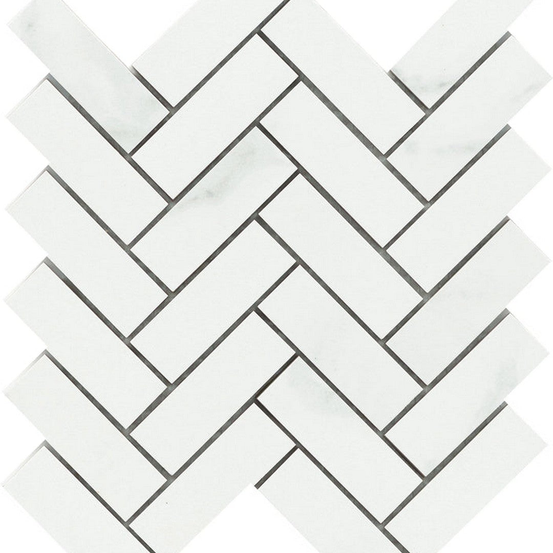 Emser Contessa 9" x 11" Matte Herringbone Porcelain Mosaic