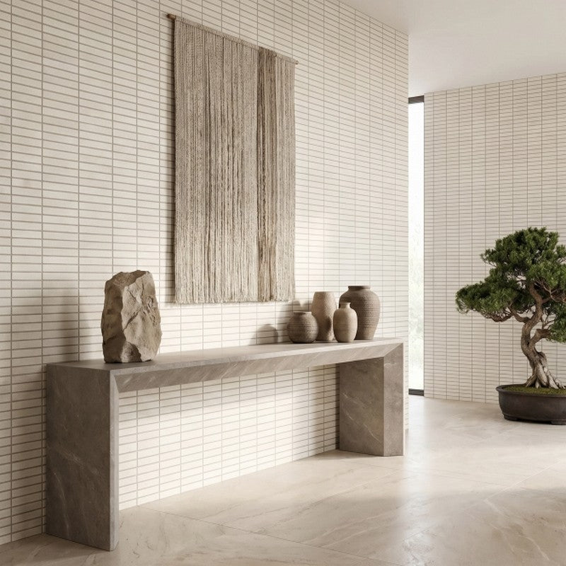 Emser-Genesis-12-x-12-Matte-1x6-Stacked-Porcelain-Mosaic-Ivory