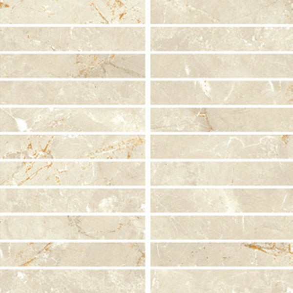 Emser Savino 12" x 12" Matte 1x6" Stack Porcelain Mosaic