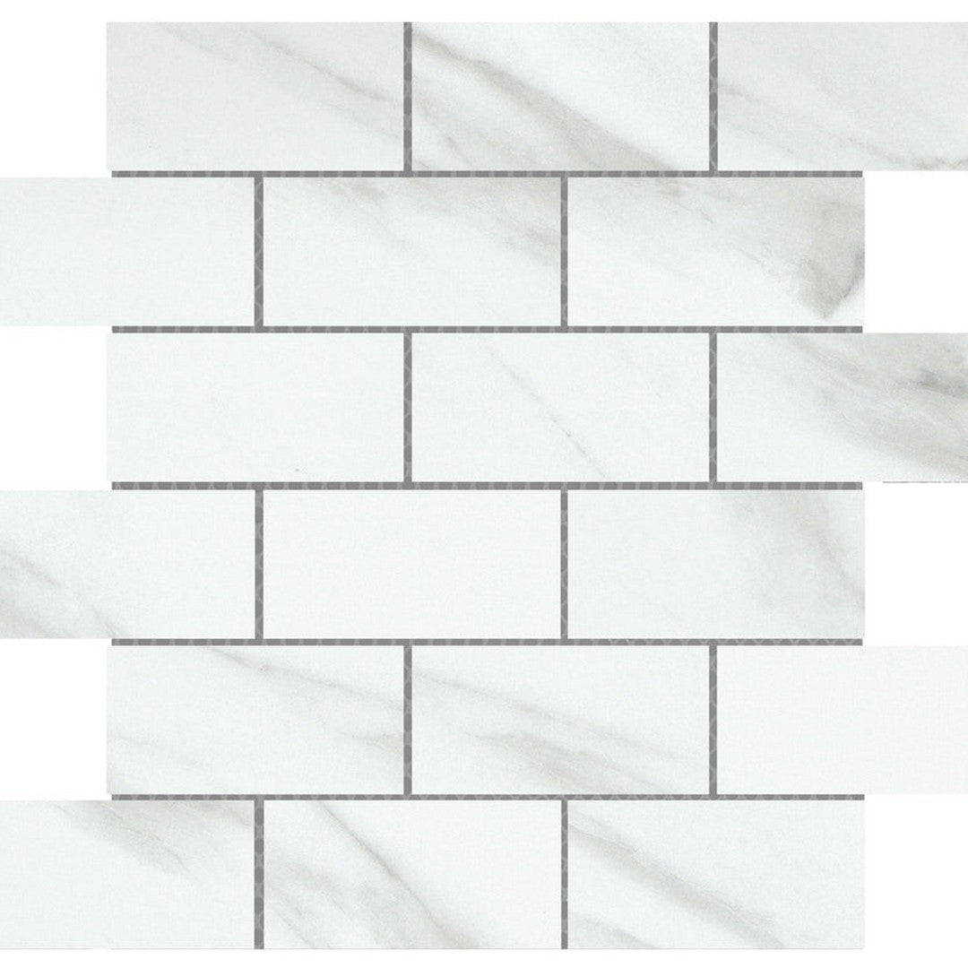 Emser Nobleza 12" x 12" Matte Offset Porcelain Mosaic