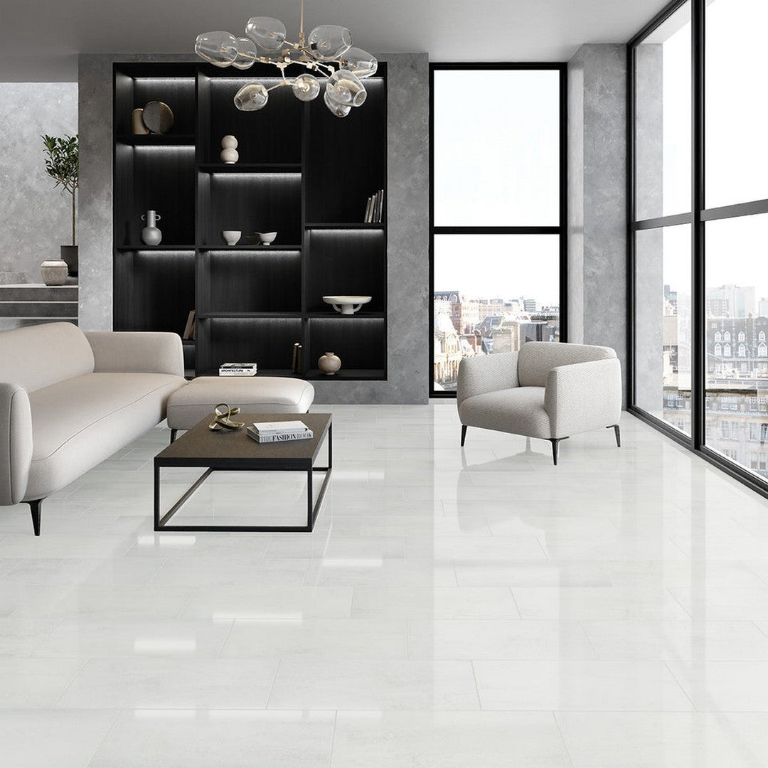 Emser Prodigy 12" x 24" Rectified Polished Porcelain Tile