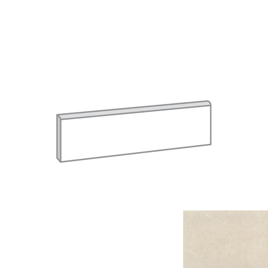 Emser-Sterlina-II-3-x-12-Matte-Porcelain-Bullnose-Ivory