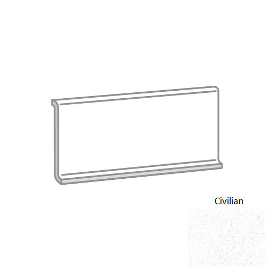 Emser Citizen 6" x 12" Rectified Matte Porcelain Cove Base