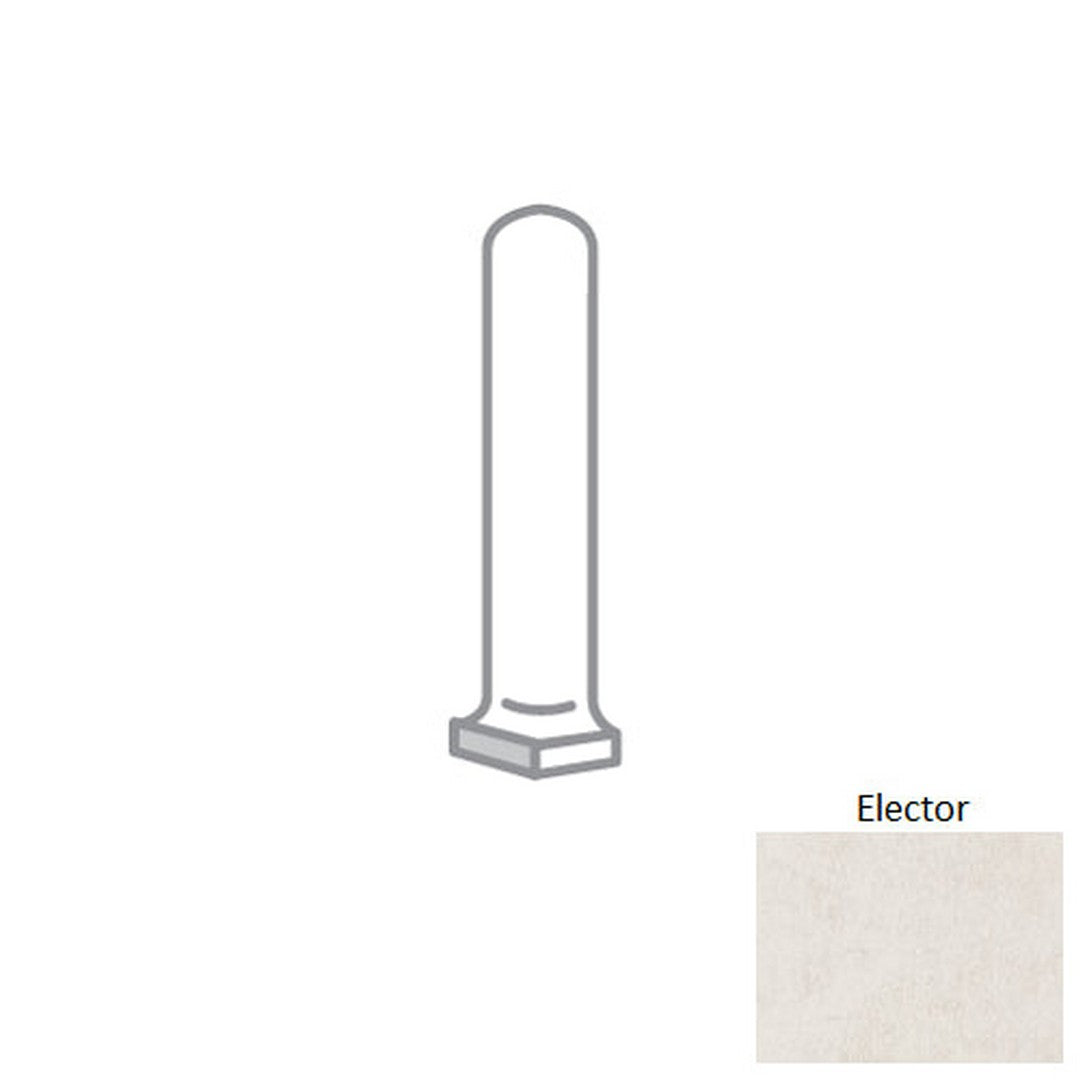 Emser Citizen 1" x 6" Rectified Matte Porcelain Cove Base Corner Out