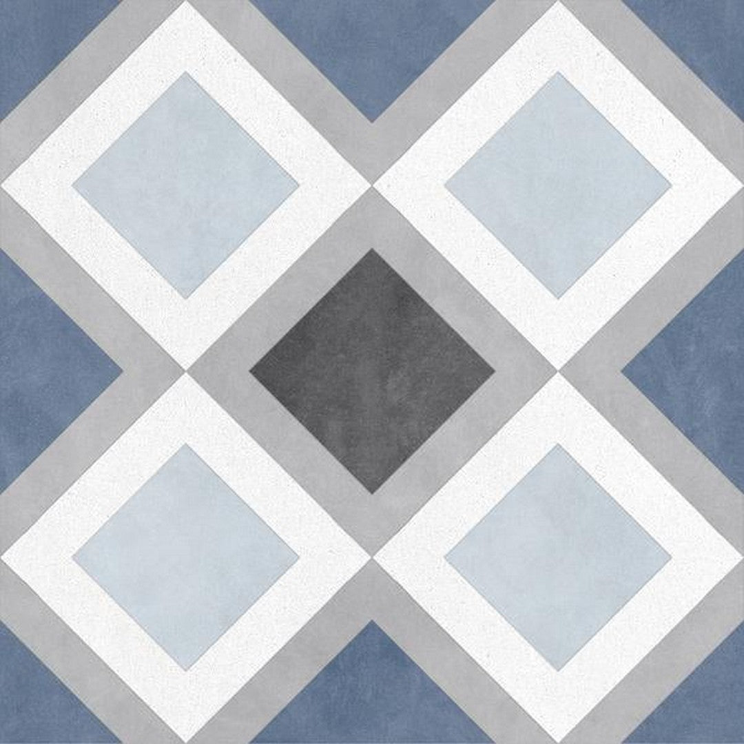 Emser Design 9" x 9" Decorative Satin Porcelain Tile