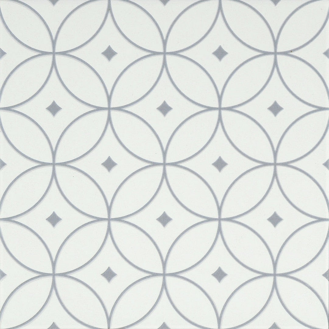 Emser Geometry 10" x 10" Pressed Matte Porcelain Tile