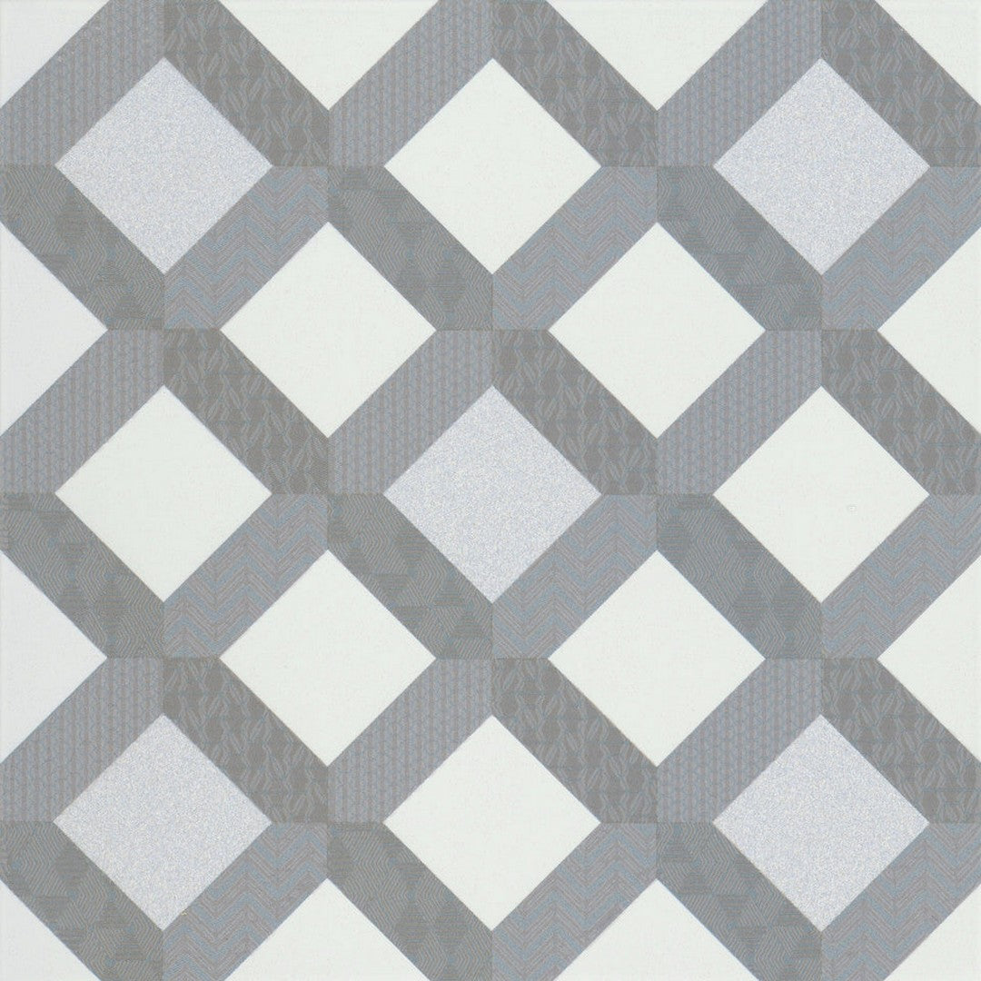 Emser Geometry 10" x 10" Pressed Matte Porcelain Tile