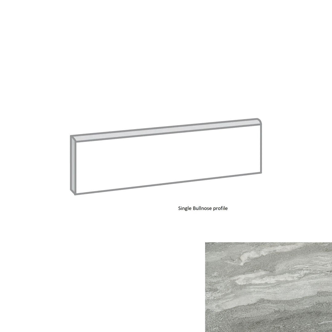 Emser Mood 3" x 12" Matte Porcelain Bullnose