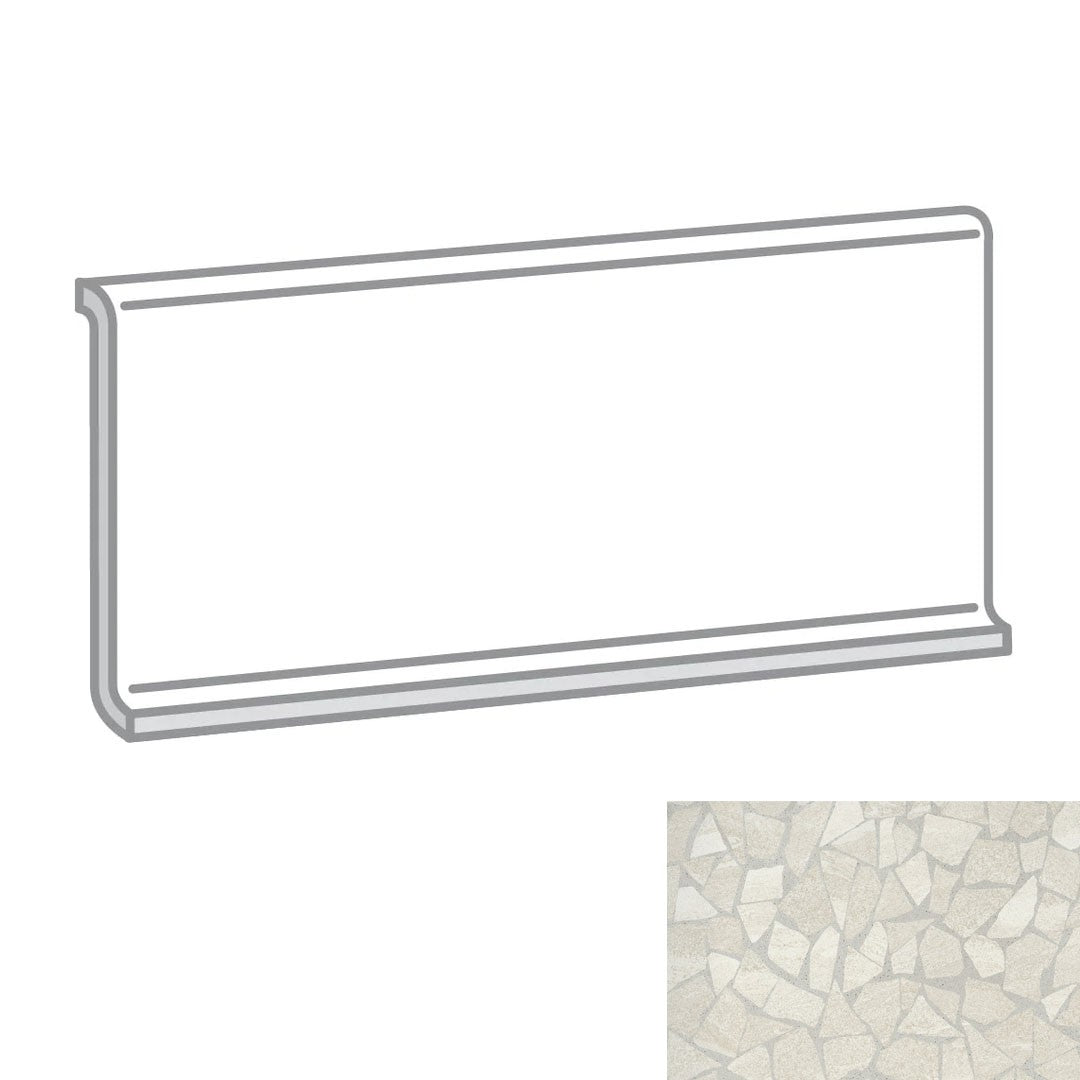 Emser Mood 6" x 12" Matte Porcelain Cove Base