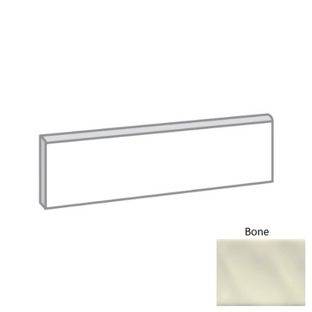 Emser Craft II 3" x 12" Glossy Ceramic Bullnose