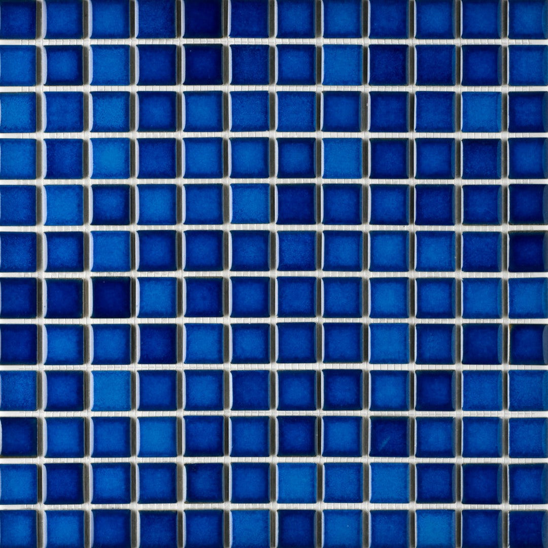 Emser Afloat 13" x 13" Pressed Glossy Porcelain 1" Mosaic