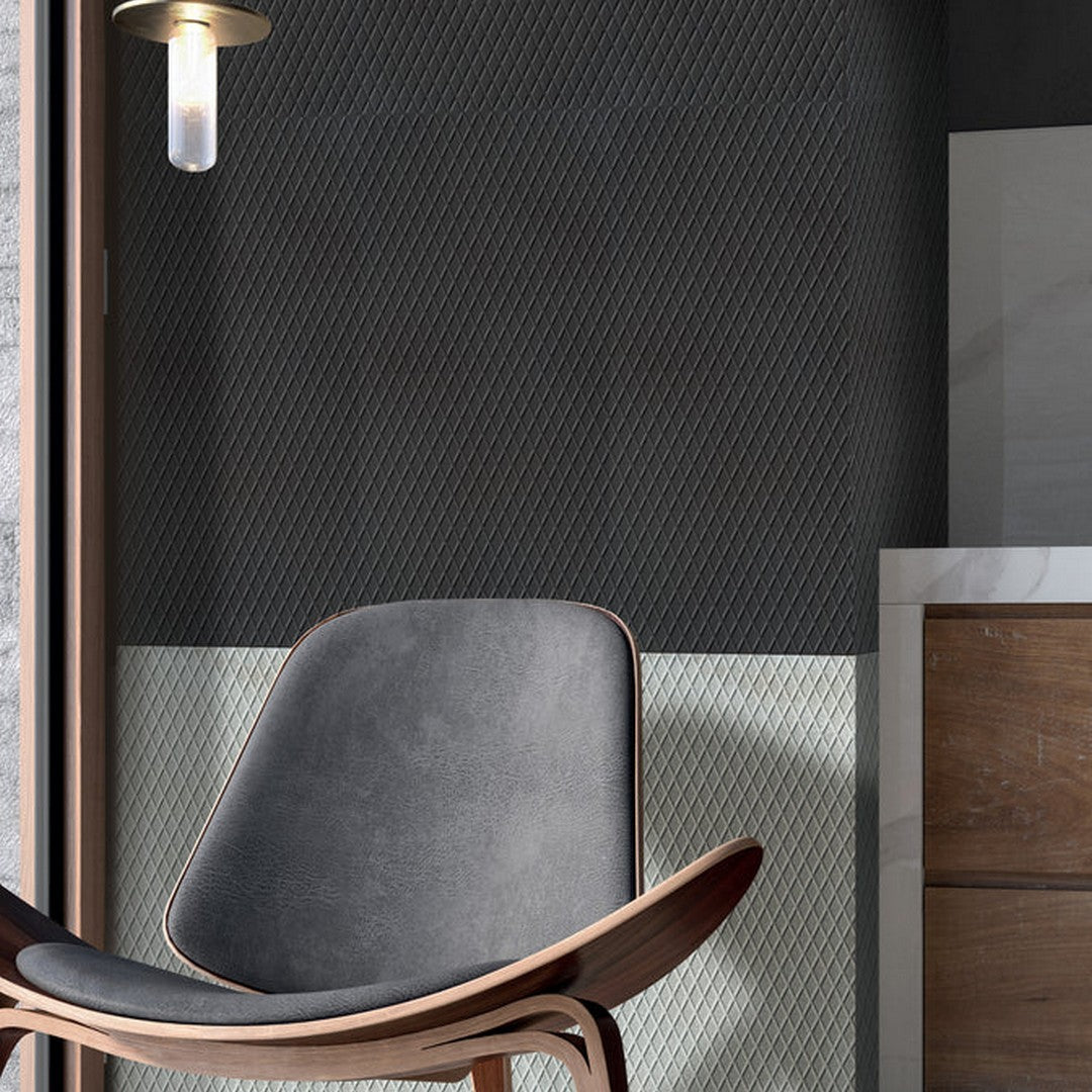 Emser-Ironworx-12-x-23-Rectified-Matte-Ridge-Porcelain-Tile-Carbon