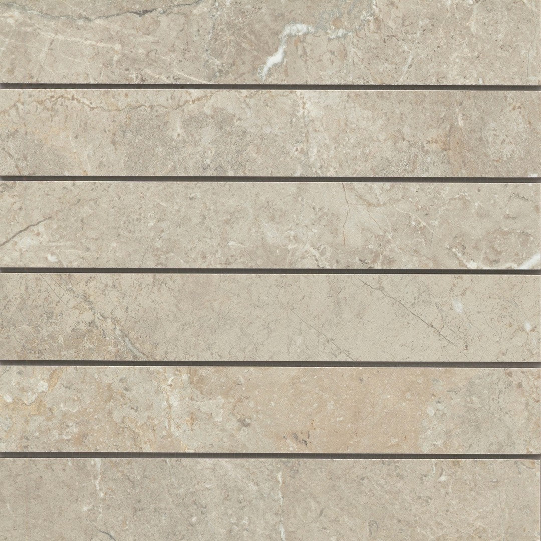 Emser Terramor 12" x 12" Honed 2x12" Stacked Porcelain Mosaic