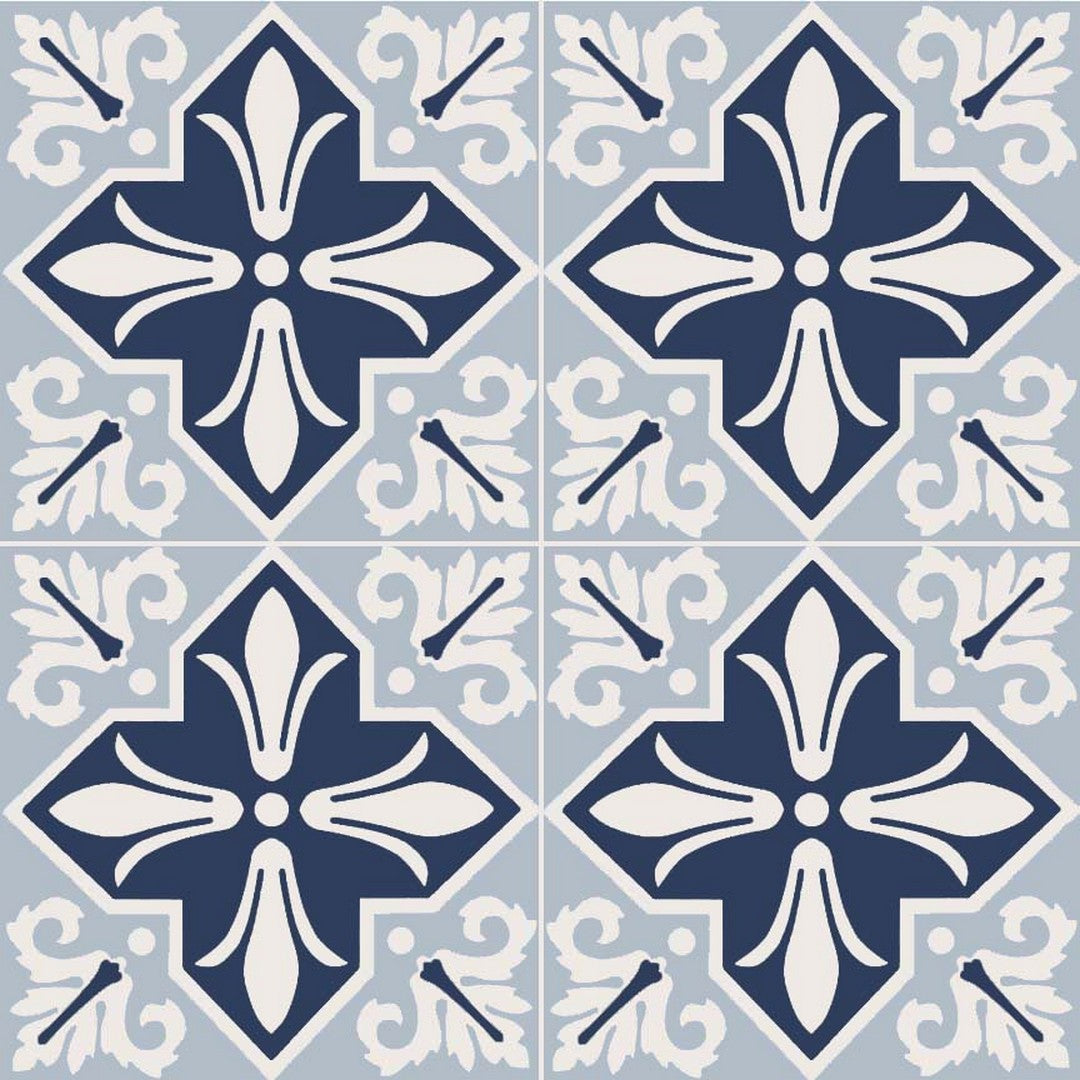 Ottimo-Broadway-Blue-8-x-8-Matte-Porcelain-Tile-Resa-Blue