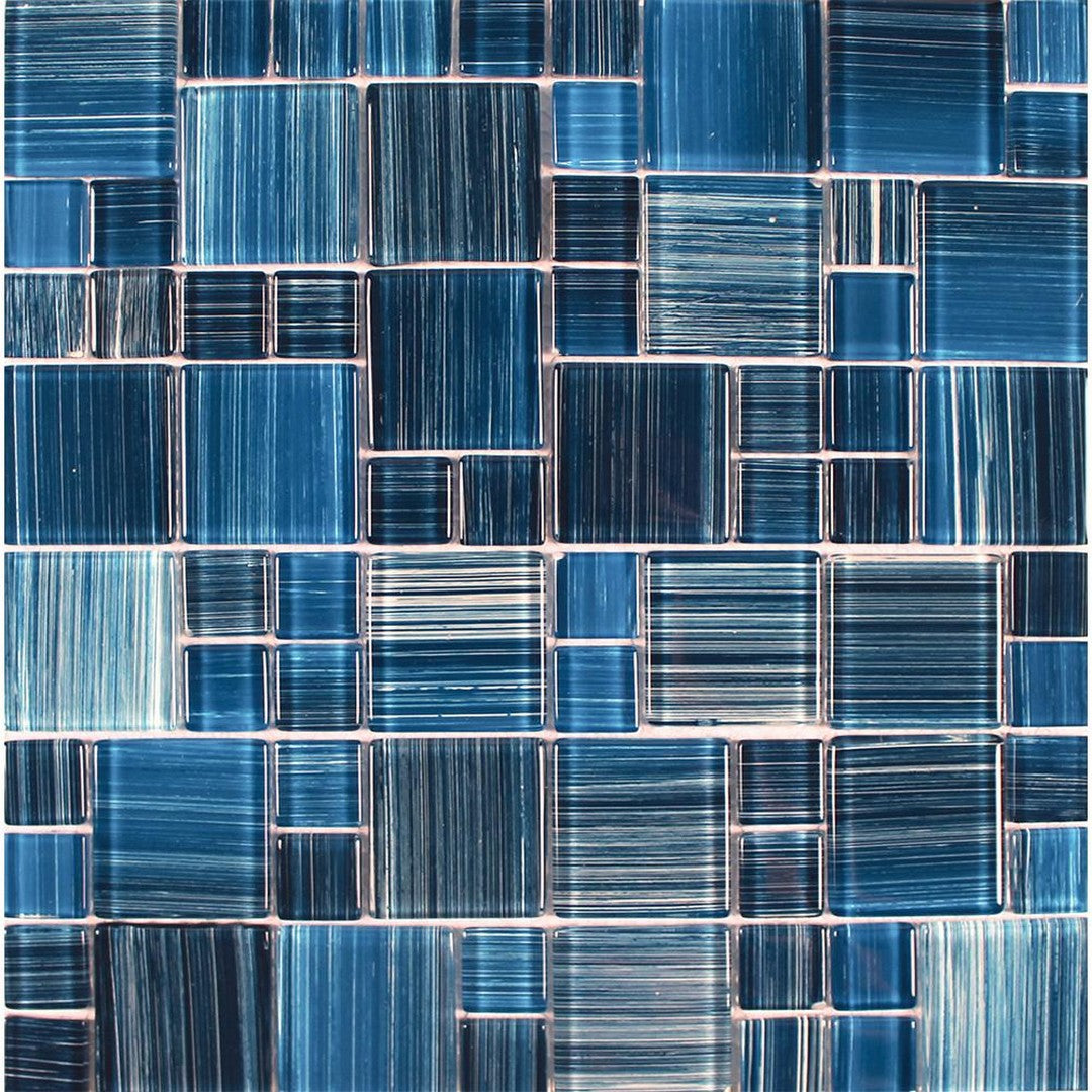 Tesoro Bamboo 11.75" x 11.75" Glass Mosaic