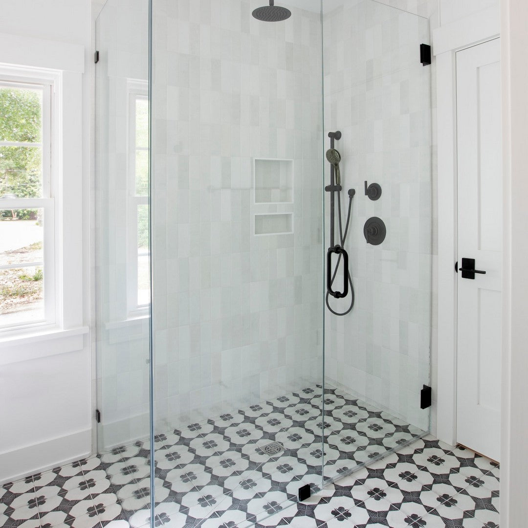 Bedrosians Enchante Porcelain Matte Tile 8" x 8" Moderno