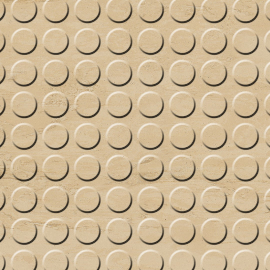 Flexco Evolving Styles Radial High Profile 18" x 18" Wood Elements Rubber Tile