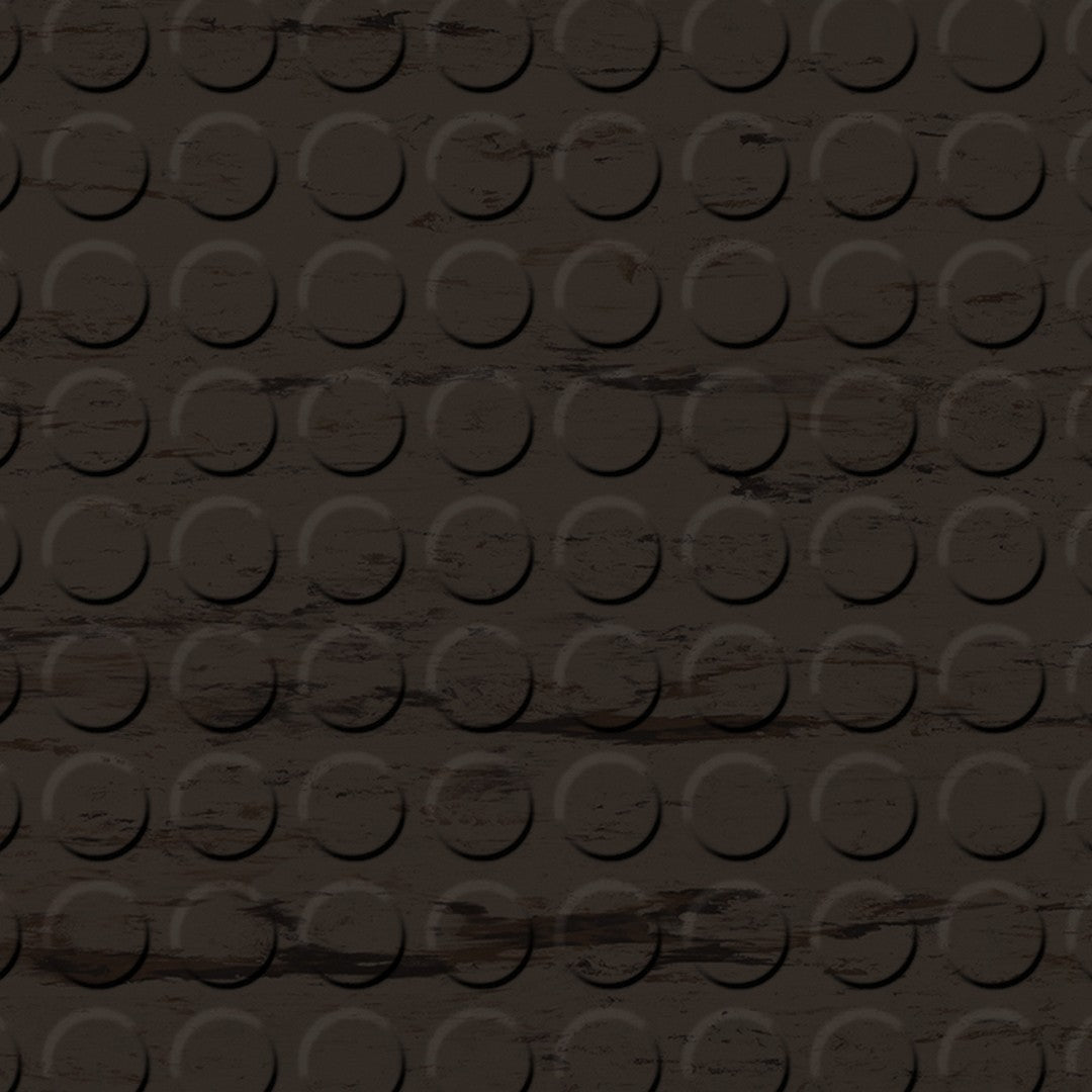 Flexco Evolving Styles Radial High Profile 18" x 18" Wood Elements Rubber Tile