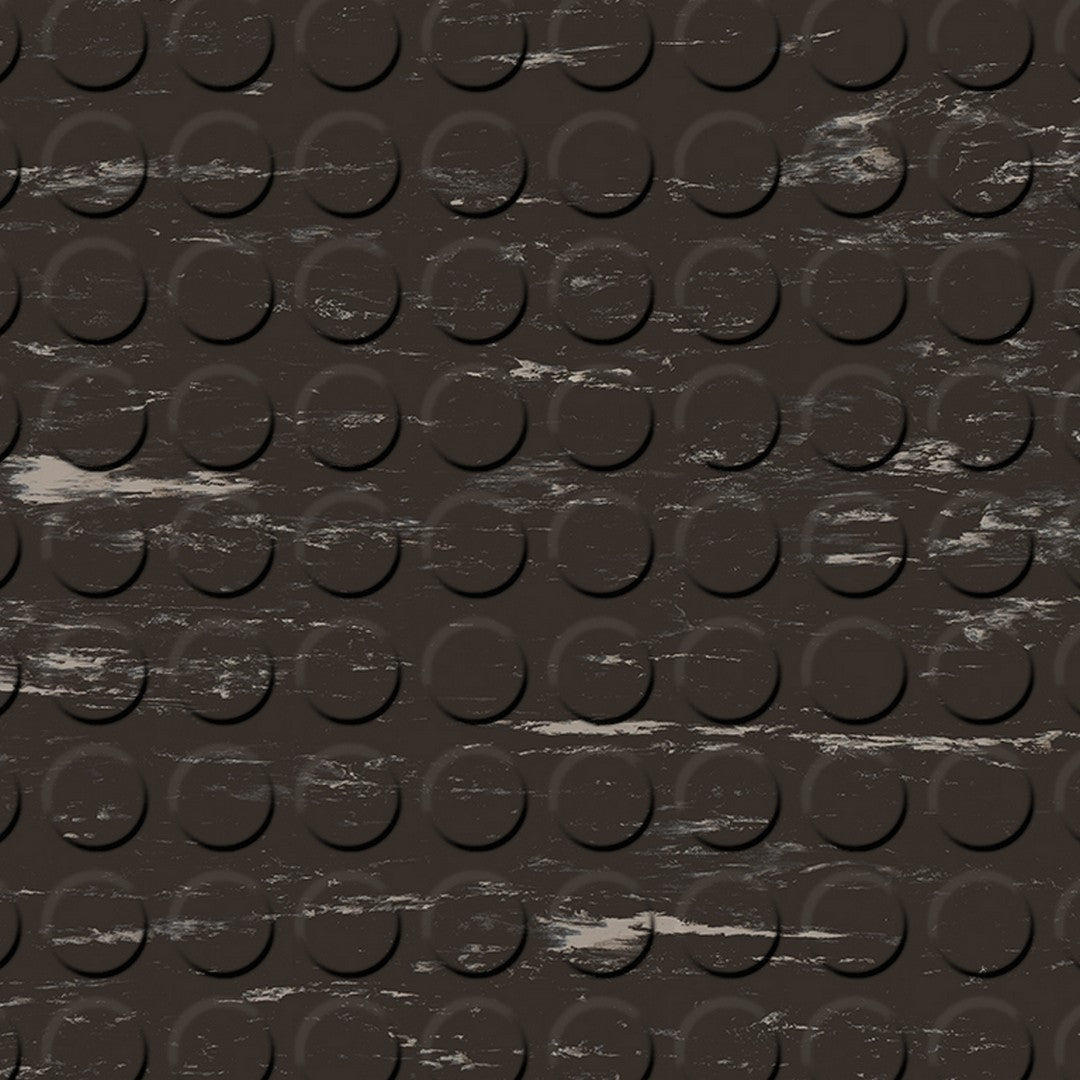 Flexco Evolving Styles Radial High Profile 18" x 18" Wood Elements Rubber Tile