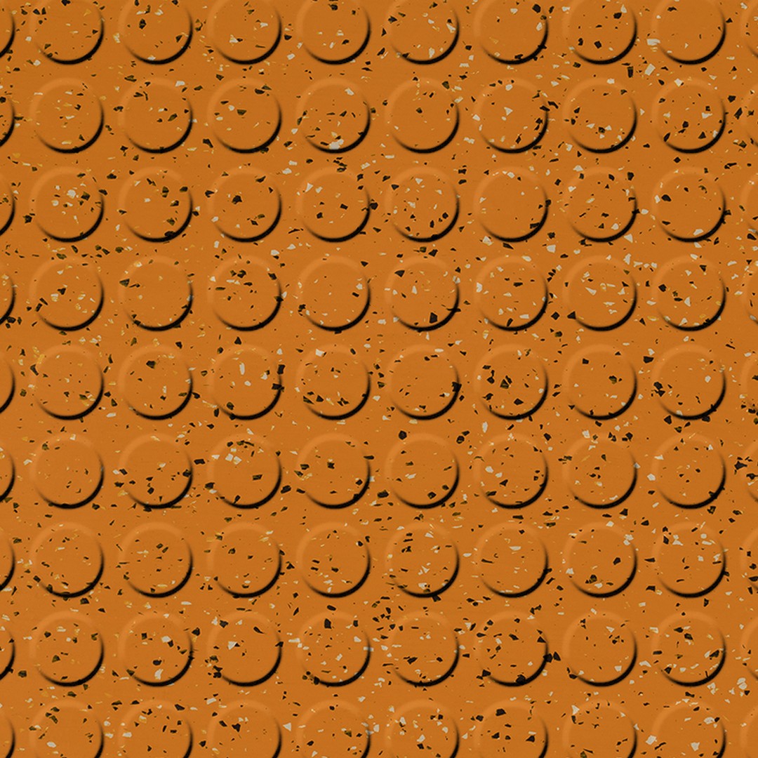 Flexco SpexTones Radial High Profile 18" x 18" Rubber Tile