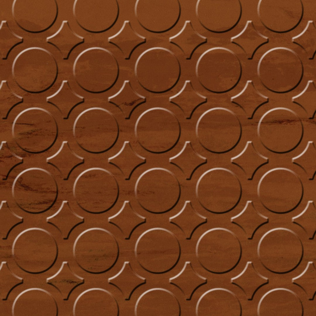 Flexco Evolving Styles Radial III 18" x 18" Wood Elements Rubber Tile