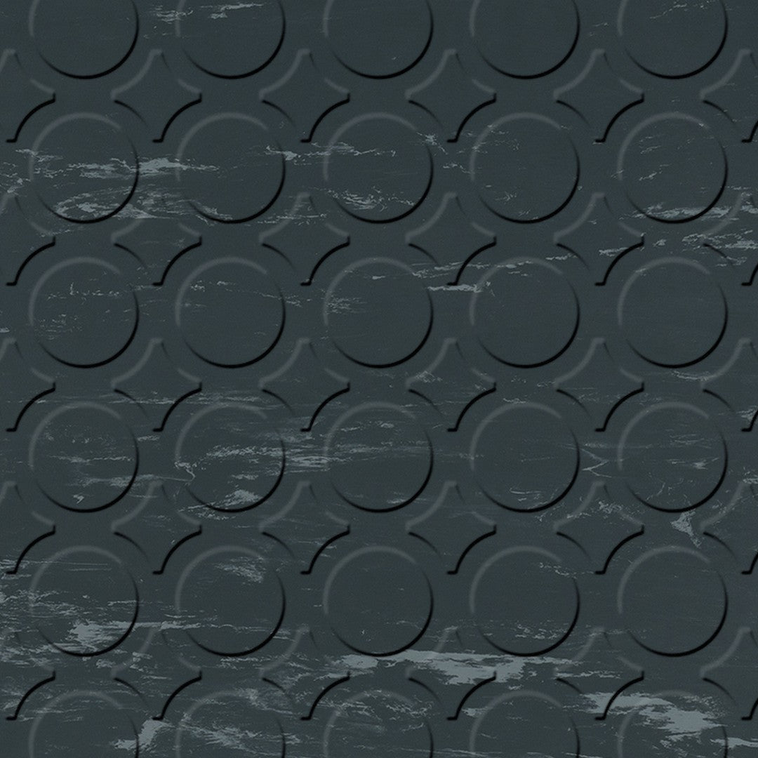 Flexco Evolving Styles Radial III 18" x 18" Creative Elements Rubber Tile