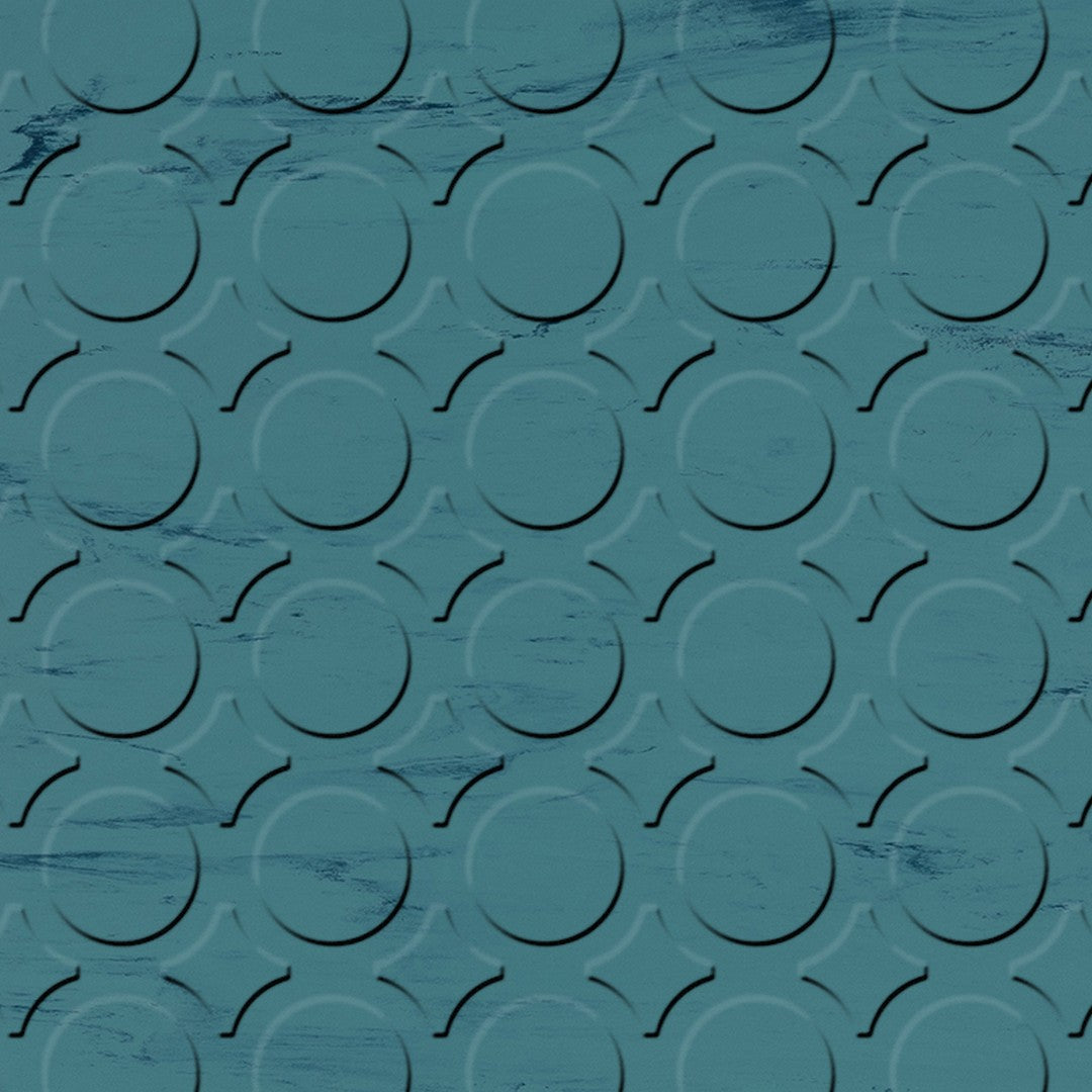 Flexco Evolving Styles Radial III 18" x 18" Creative Elements Rubber Tile