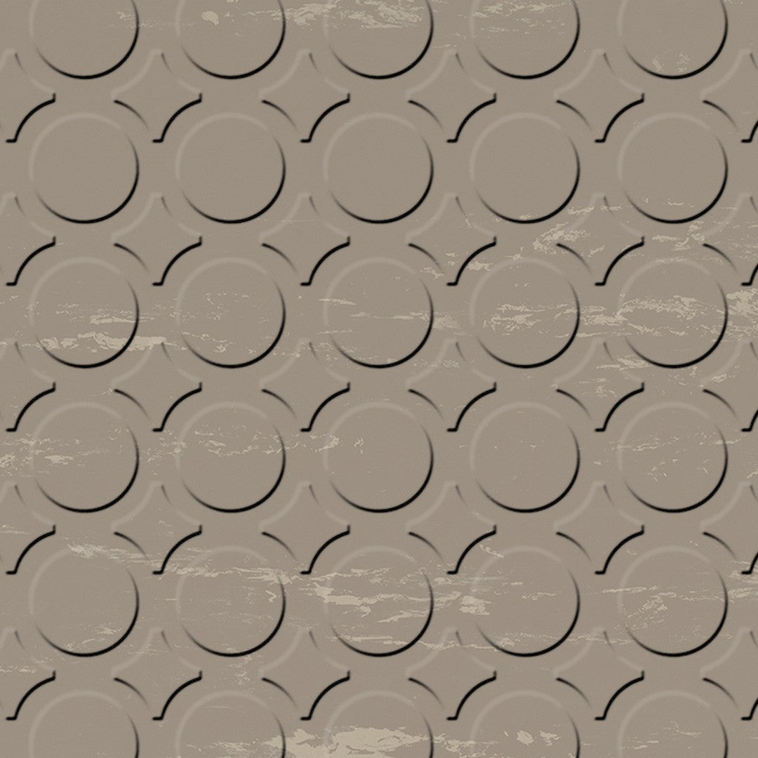 Flexco Evolving Styles Radial III 18" x 18" Wood Elements Rubber Tile