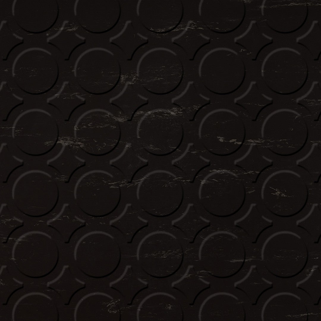 Flexco Evolving Styles Radial III 18" x 18" Wood Elements Rubber Tile