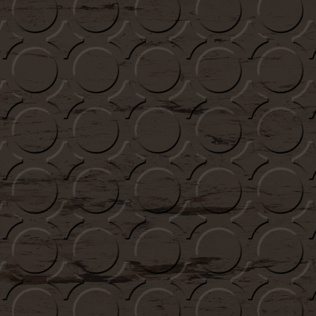 Flexco Evolving Styles Radial III 18" x 18" Wood Elements Rubber Tile