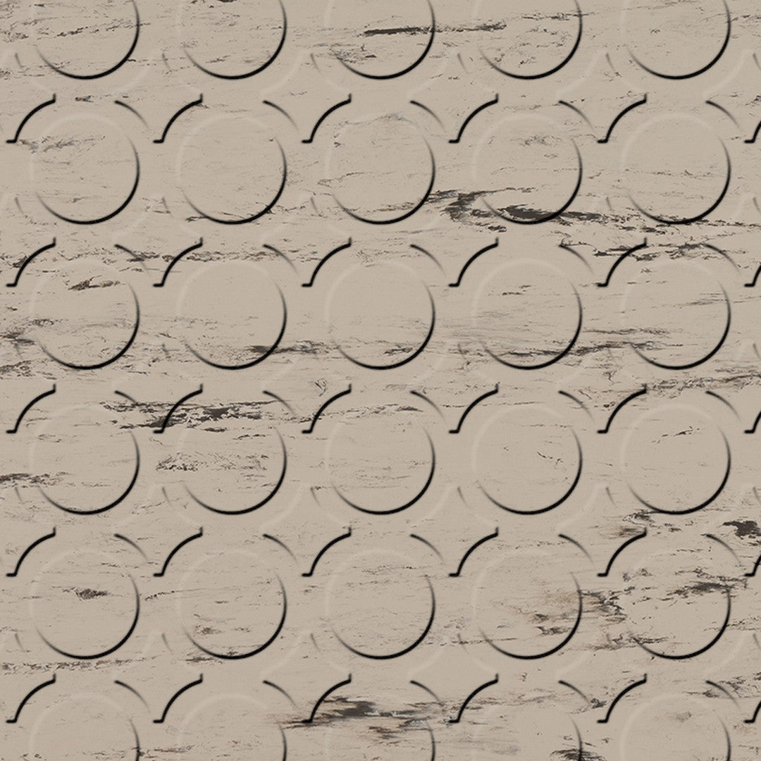 Flexco Evolving Styles Radial III 18" x 18" Wood Elements Rubber Tile