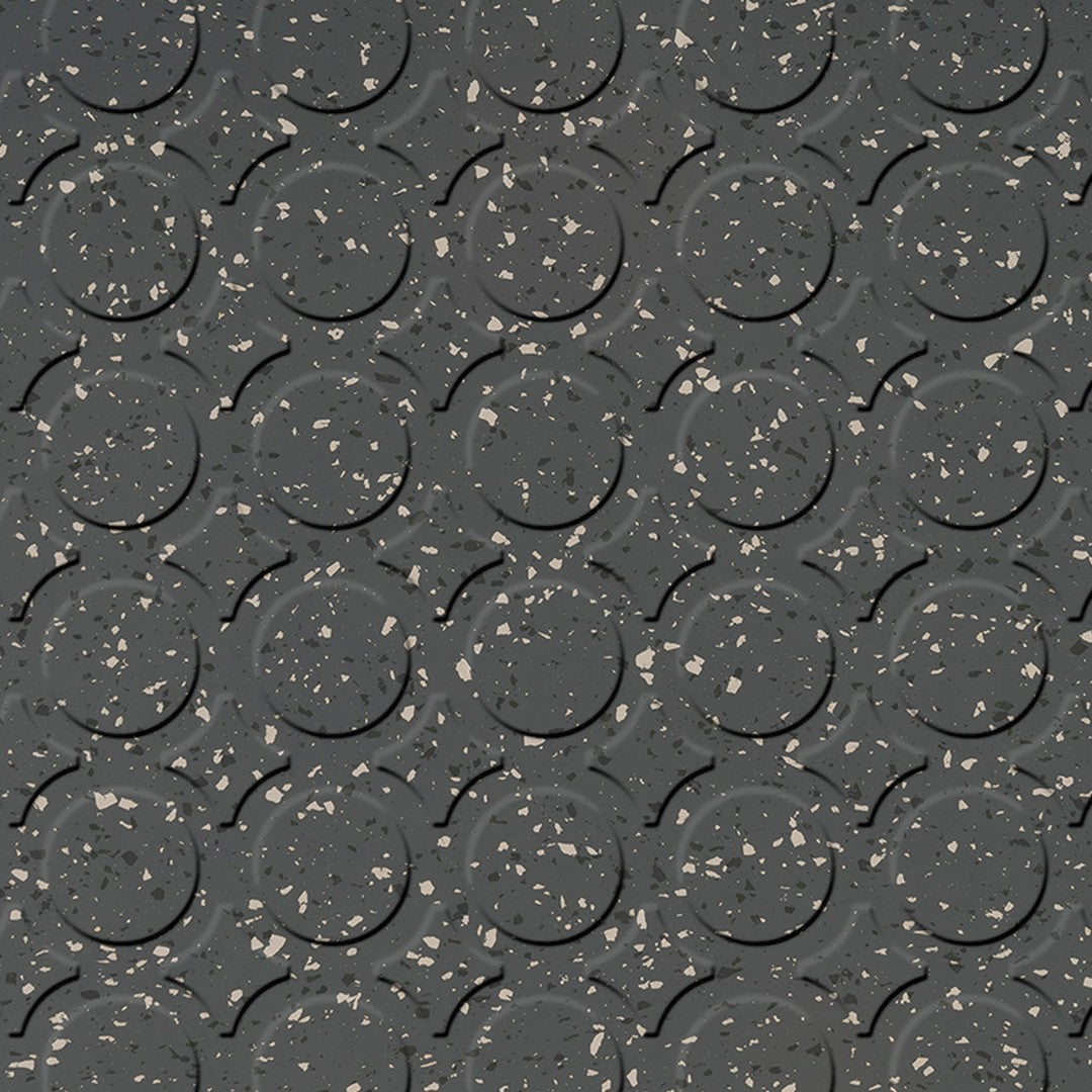 Flexco SpexTones Radial III 18" x 18" Rubber Tile